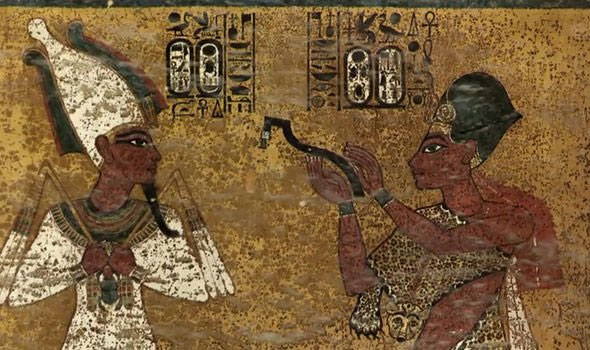 Picture 3 of Drawings in the youngest pharaoh tomb in Egypt reveal concussion