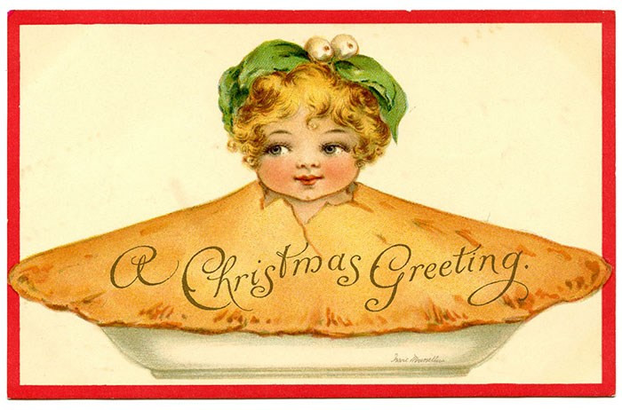Picture 11 of Dreadful with the 19th century horror Christmas card