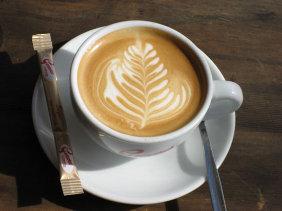 Picture 1 of Drink plenty of coffee with milk that is easy to liver
