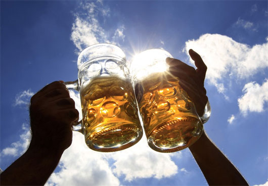 Picture 1 of Drinking 2 beers / day causes premature degeneration of brain 6 years