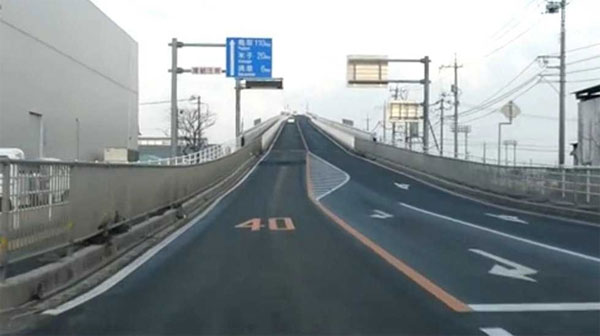 Picture 6 of Drive courageously to cross the steepest bridge in this world