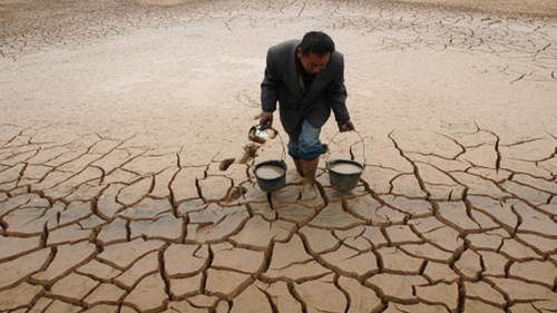 Picture 1 of Earth copes with severe drought