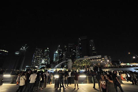 Picture 16 of Earth Hour in Asia Pacific