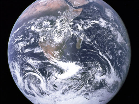 Picture 1 of Earth increased 4 degrees Celsius by 2100