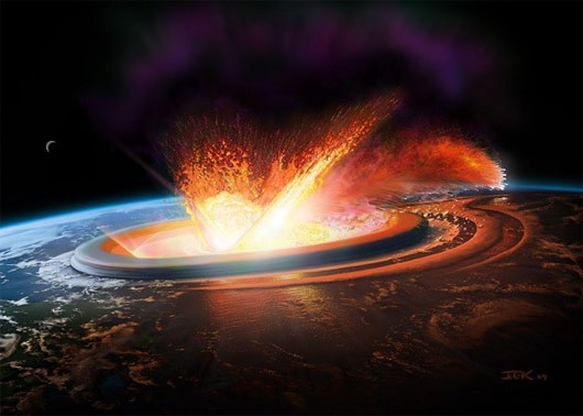 Picture 1 of Earth prospect when dinosaurs existed to modern times