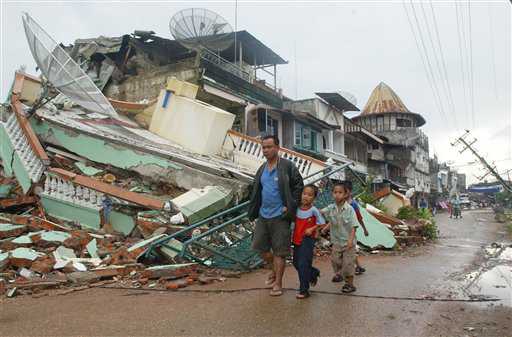 Picture 1 of Earthquake due to ... urbanization