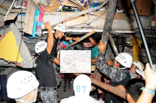 Picture 1 of Earthquake in Ecuador: The number of people killed increased 238