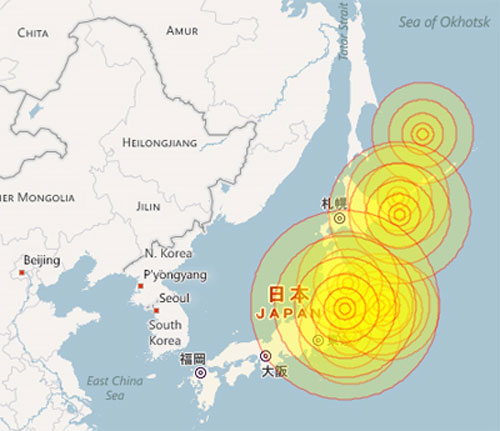 Earthquake Triggers Tsunami Warning In Japan