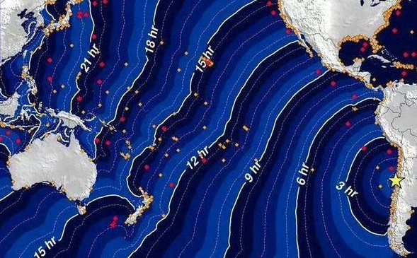 Picture 10 of Earthquake with tsunami in Chile, 5 people died