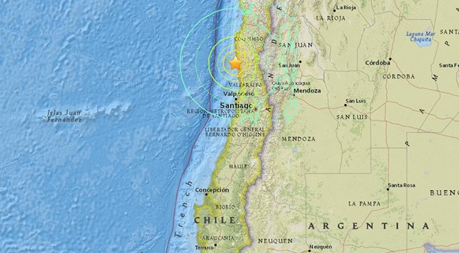 Picture 16 of Earthquake with tsunami in Chile, 5 people died