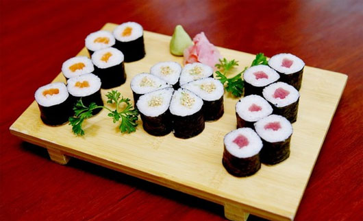 Picture 1 of Eating sushi can harm the heart