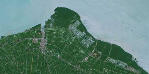 Picture 11 of Ecosystems of Southeast Asian countries viewed from satellites