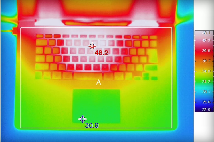 Picture 1 of Effective heat protection for computers in coins