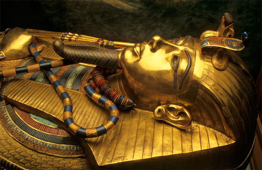 Picture 1 of Egypt made a false tomb for King Tut