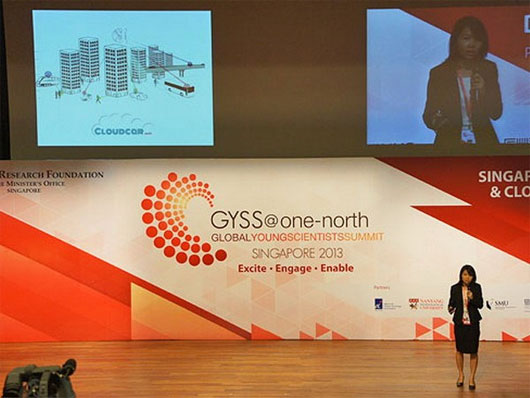 Picture 1 of Eight Vietnamese young scientists attend the GYSS Conference