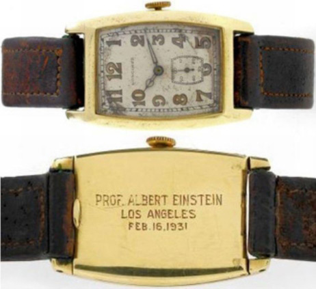 Picture 2 of Einstein's watch was sold for a record price