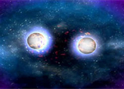 Picture 1 of Eistein is right, neutron stars make space-time twists
