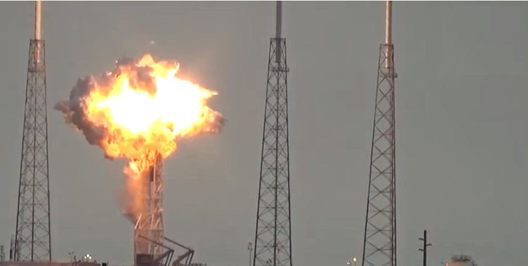 Picture 1 of Elon Musk: SpaceX knew why the Falcon 9 rocket exploded
