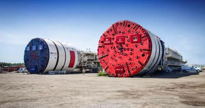 Picture 1 of Elon Musk's 'Bland' company launched the first video tunnel