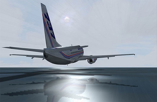Picture 3 of Emergency landing scenarios when the plane crashed