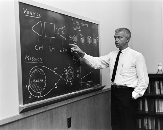 Picture 2 of Engineer John Houbolt: The masked man helps America win the Moon race