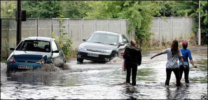 Picture 2 of England flooded