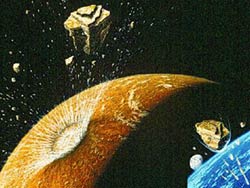 Picture 1 of Establishing 'ramparts' to protect Earth from meteors