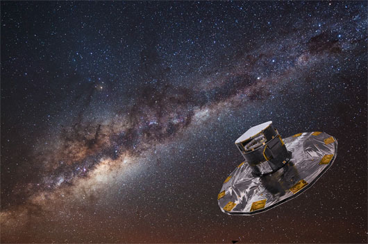 Picture 1 of Europe postponed the mission to map the Milky Way