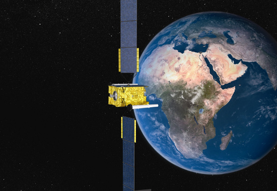 Picture 1 of Europe successfully launched two telecommunications satellites