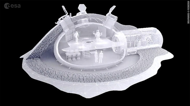 Europe wants to build a village on the Moon images 2