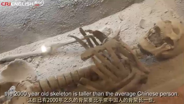 Picture 5 of Evidence shows that Roman soldiers went to war in China?