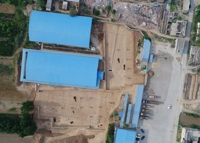 Picture 6 of Excavating grave neck, finding Cao Cao remains?