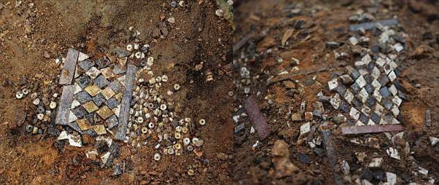 Picture 4 of Excavation of a series of killed children bones as sacrifices