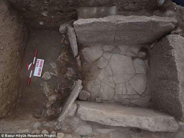 Picture 5 of Excavation of a series of killed children bones as sacrifices