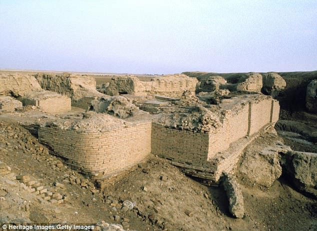 Picture 9 of Excavation of a series of killed children bones as sacrifices