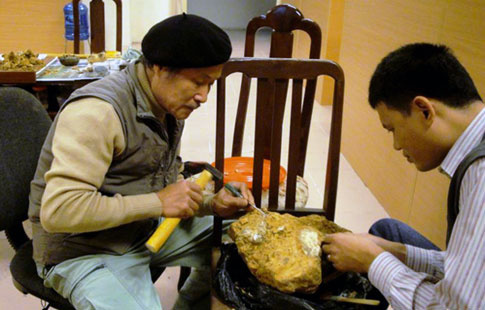 Picture 2 of Excavation of extinct animal fossils in Lang Son