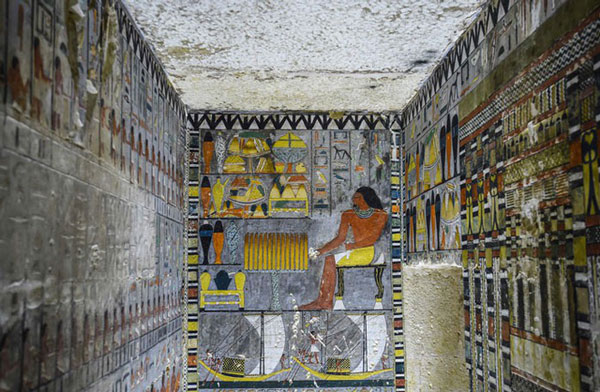 Picture 3 of Excavation of the 2 most exotic Egyptian tombs in history: after 4000 years, the paint is still new