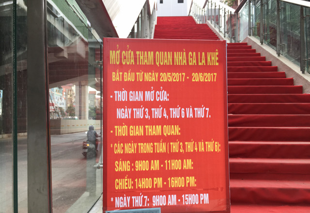 Picture 4 of Experience the first real elevated railway station in Vietnam