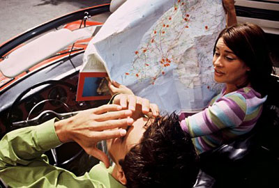 Picture 1 of Explain that women see poor maps but find good things