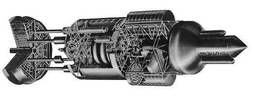 Picture 9 of Explore the Orion project - the secret plan of manufacturing spacecraft operated by atomic bombs