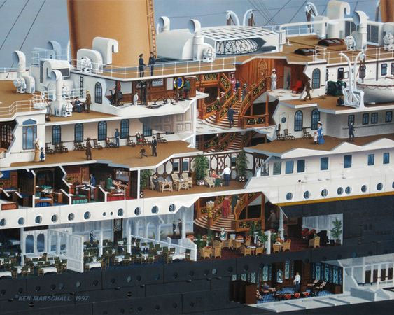 Picture 11 of Explore the Titanic's interior