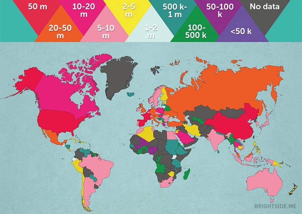 Picture 14 of Explore the world through 15 incredibly interesting maps