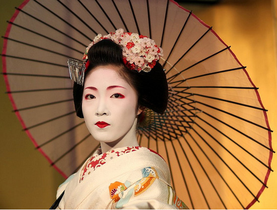 Picture 1 of Exquisite Japanese wagasa paper umbrella