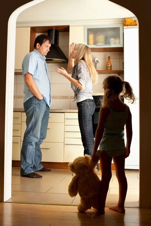 Picture 1 of Family stress affects the children's immune system