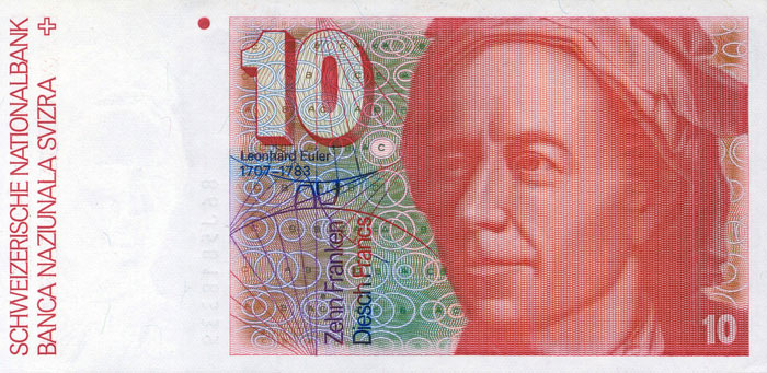 Picture 6 of Famous scientists are printed on money