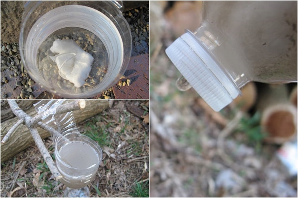 Picture 2 of Filter water with sanitary pads - vital tips when you don't have clean water to use