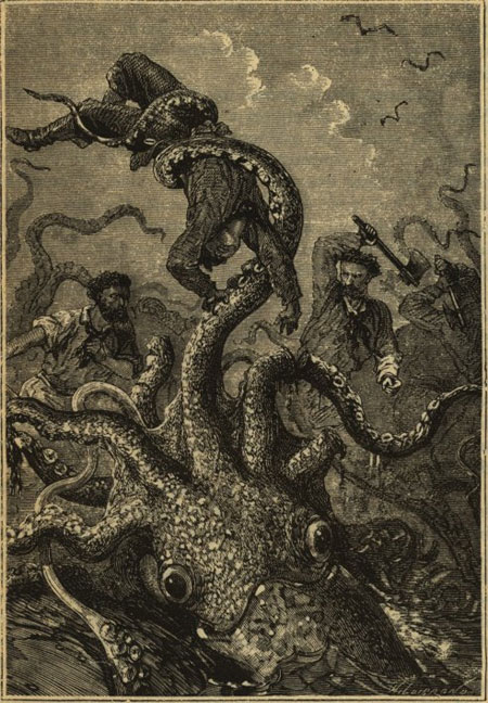 Picture 1 of Find evidence of the existence of the Kraken monster