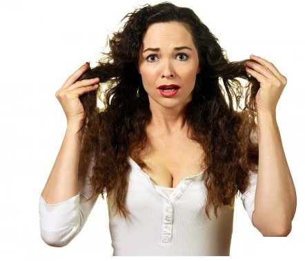 Picture 1 of Find the culprit who makes hair and split ends