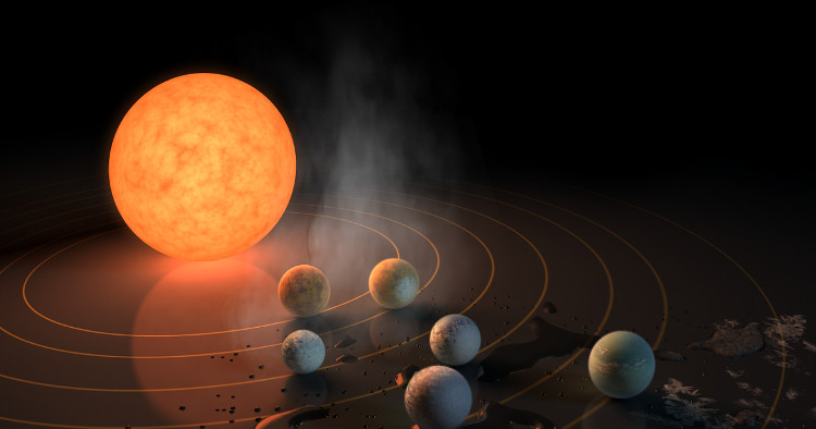 Picture 1 of Find the first evidence that 'Solar System 2.0' has water