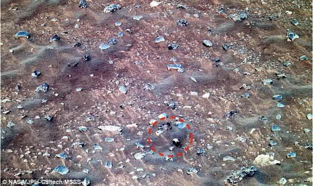 Picture 2 of Finding shells on Mars